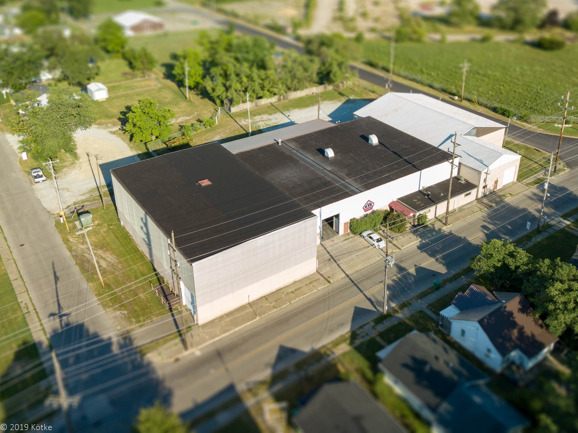 Luftbild unseres Unternehmens in New Castle, IN, USA